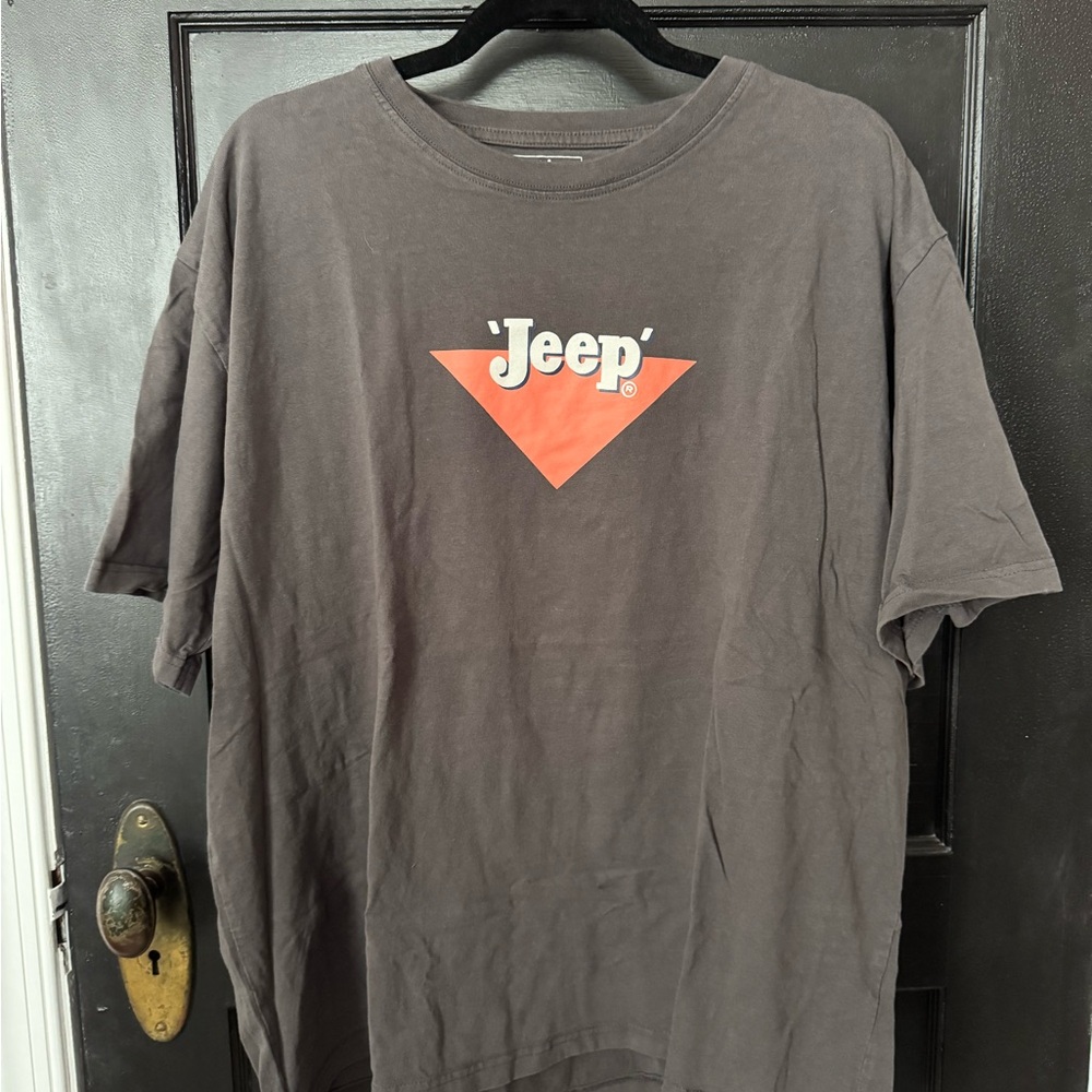 Jeep Charcoal Gray Tee